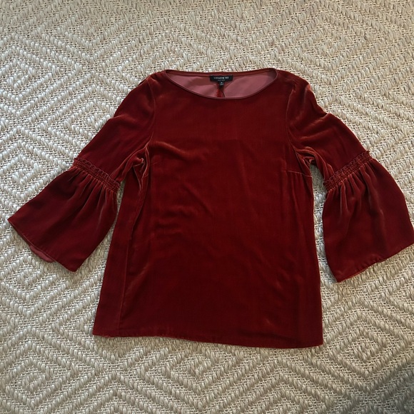 Lafayette 148 New York Velvet Top - Picture 3 of 9